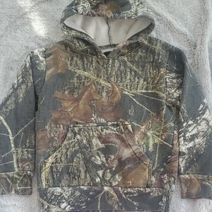Size small camo sweatshirt